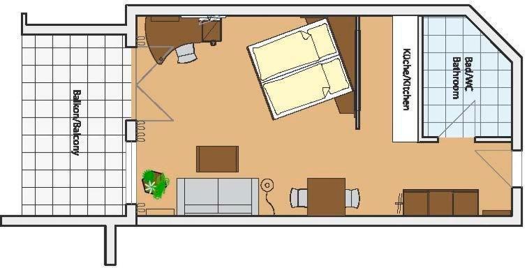 Serviced Apartments Kurpfalzhof Oftersheim Δωμάτιο φωτογραφία